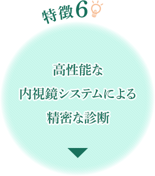 特徴6 高性能な内視鏡システムによる精密な診断|京都の胃カメラ(胃内視鏡)は京都今出川 金光内科・消化器内視鏡クリニック